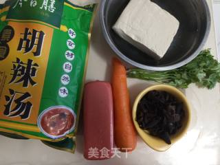 家常速食胡辣汤的做法步骤：1