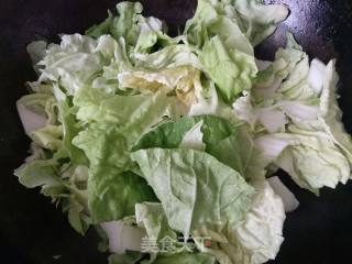 清炒散白菜的做法步骤：3