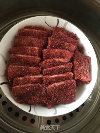米粉蒸肉的做法步骤：10