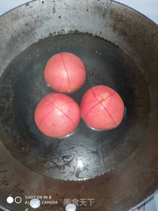 西红柿炒蛋的做法步骤：2