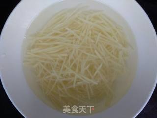 土豆肉丝的做法步骤：7