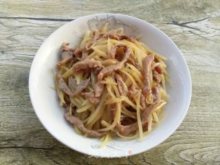 土豆肉丝的做法步骤：13
