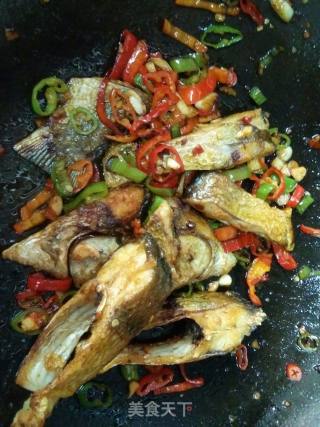 双椒豆瓣边鱼块的做法步骤：13
