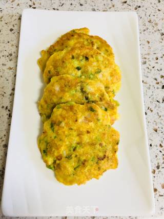 虾仁芹菜饼的做法步骤：6