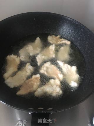 锅包肉的做法步骤：6