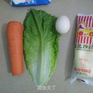 鸡蛋沙拉的做法步骤：1