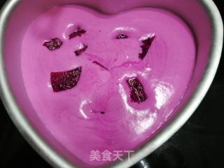 火龙果慕斯蛋糕的做法步骤：12