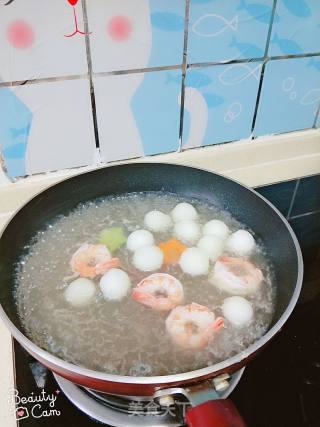 冬瓜虾球汤的做法步骤：4
