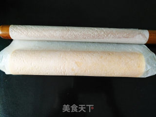 椰蓉蜂蜜蛋糕卷的做法步骤：17