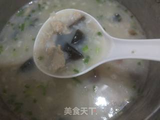 皮蛋瘦肉粥的做法步骤：9