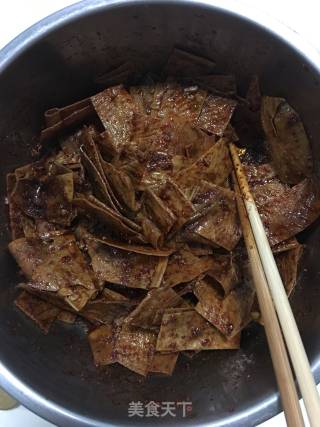 麻辣豆皮的做法步骤：7