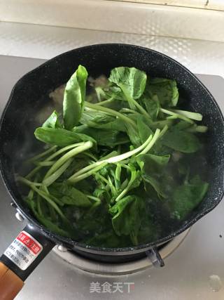 菜秧肉圆汤的做法步骤：5