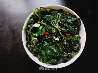 蒜泥薯叶的做法步骤：8