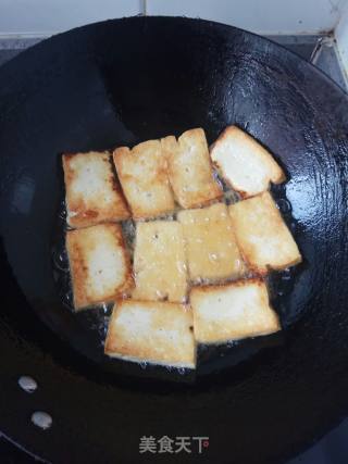 香煎豆腐的做法步骤：4