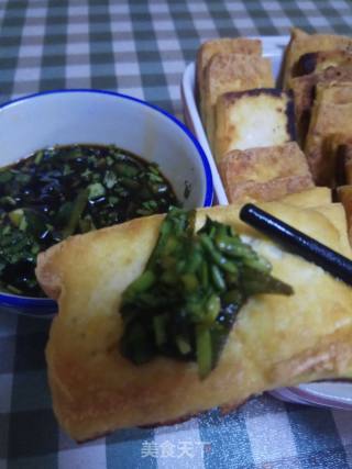 香煎豆腐的做法步骤：6