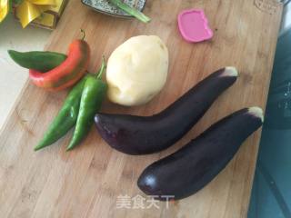 美味地三鲜的做法步骤：1