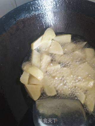 美味地三鲜的做法步骤：4