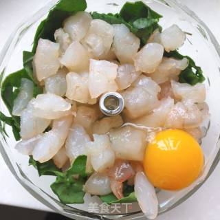 菠菜虾滑的做法步骤：3