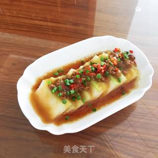 肉末蒸冬瓜的做法步骤：10