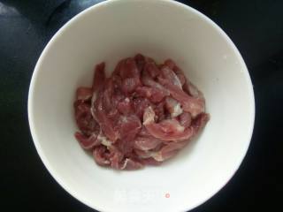 肉丝豆角的做法步骤：1