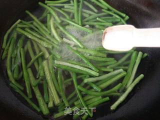 肉丝豆角的做法步骤：8