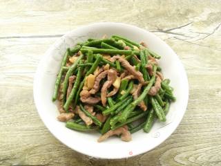 肉丝豆角的做法步骤：14