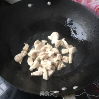 鸡脯肉炒茄子的做法步骤：11
