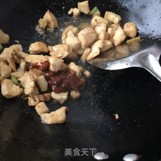 鸡脯肉炒茄子的做法步骤：13