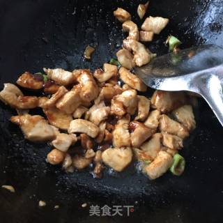 鸡脯肉炒茄子的做法步骤：14