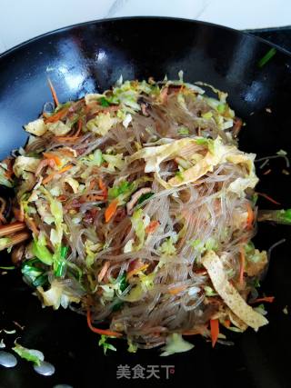 温州特色炒粉条的做法步骤：16