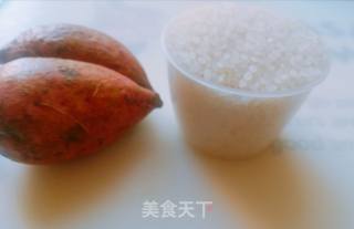 红薯饭东北地瓜大米饭的做法步骤：1