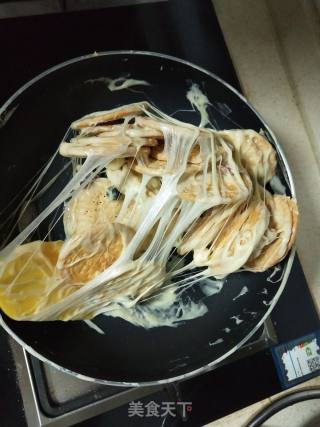 网红美味ᕙ(`▿´)ᕗ雪花酥的做法步骤：5