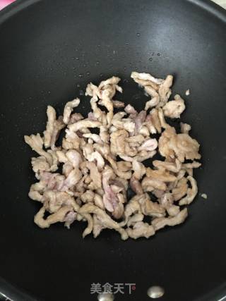 青椒肉丝香干的做法步骤：4