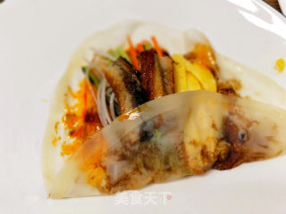 快手版鳗鱼春饼的做法步骤：11