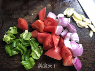 九层塔茄汁虾#鲜虾#的做法步骤：5