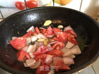 九层塔茄汁虾#鲜虾#的做法步骤：9