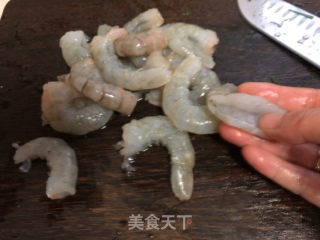 洛神花敲虾#鲜虾#的做法步骤：3