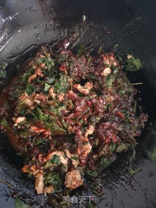 薄荷肉酱的做法步骤：3