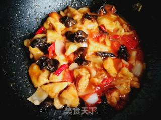 烩茄子的做法步骤：12