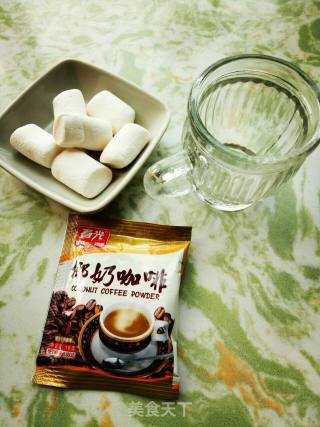 棉花糖咖啡的做法步骤：1