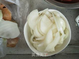 洋葱西红柿炒鸡蛋的做法步骤：4