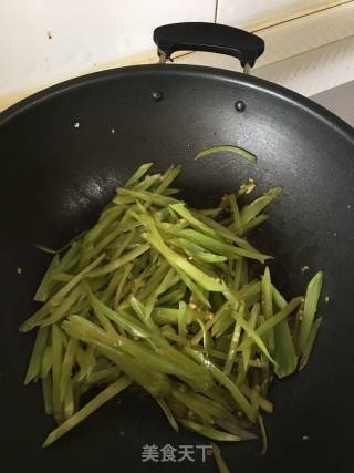 姜米莴苣丝的做法步骤：5