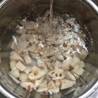 酸辣藕丁的做法步骤：6