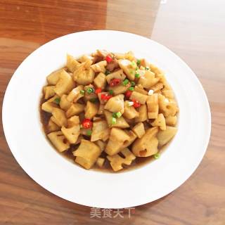 酸辣藕丁的做法步骤：11