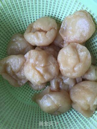 菜秧鱼面筋的做法步骤：2
