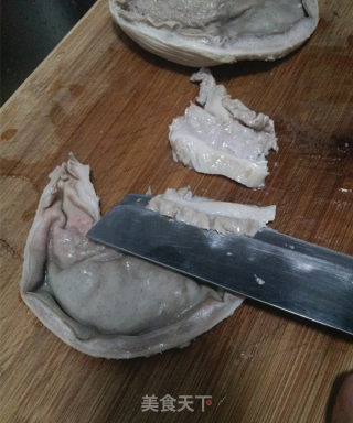 青椒炒肚片的做法步骤：3