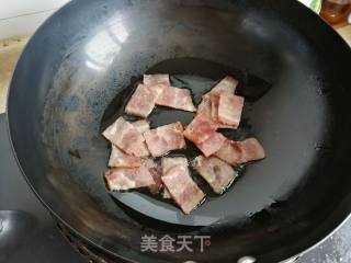 〔家常菜〕培根土豆片的做法步骤：4
