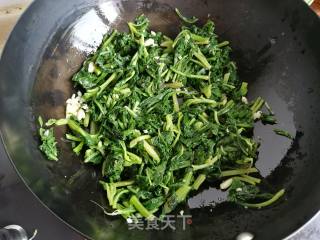 蒜泥野芝麻的做法步骤：6