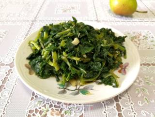 蒜泥野芝麻的做法步骤：7