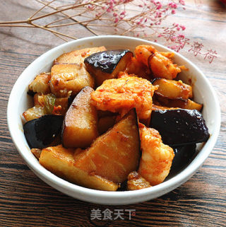 茄子——虾仁烧茄子的做法步骤：8